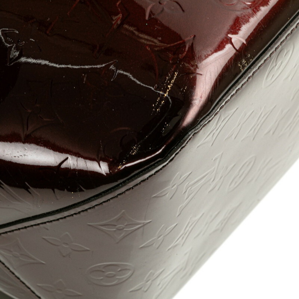 LOUIS VUITTON Authentic Brown Monogram Leather Shoulder Bag - Picture 6 of 14